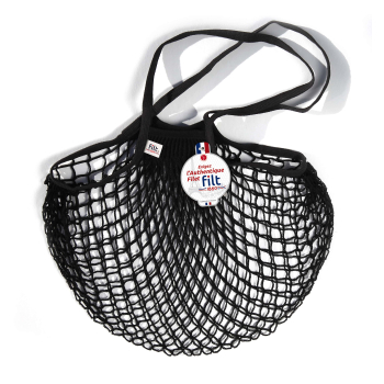 Net shopping bag with large handle