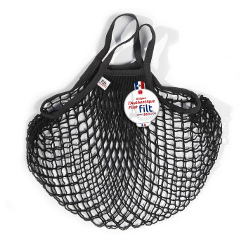 Net shopping bag with small handle