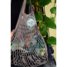 Net shopping bag with small handle
