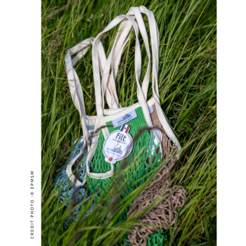 LARGE NET SHOPPING BAG LE MONT SAINT MICHEL X FILT1860